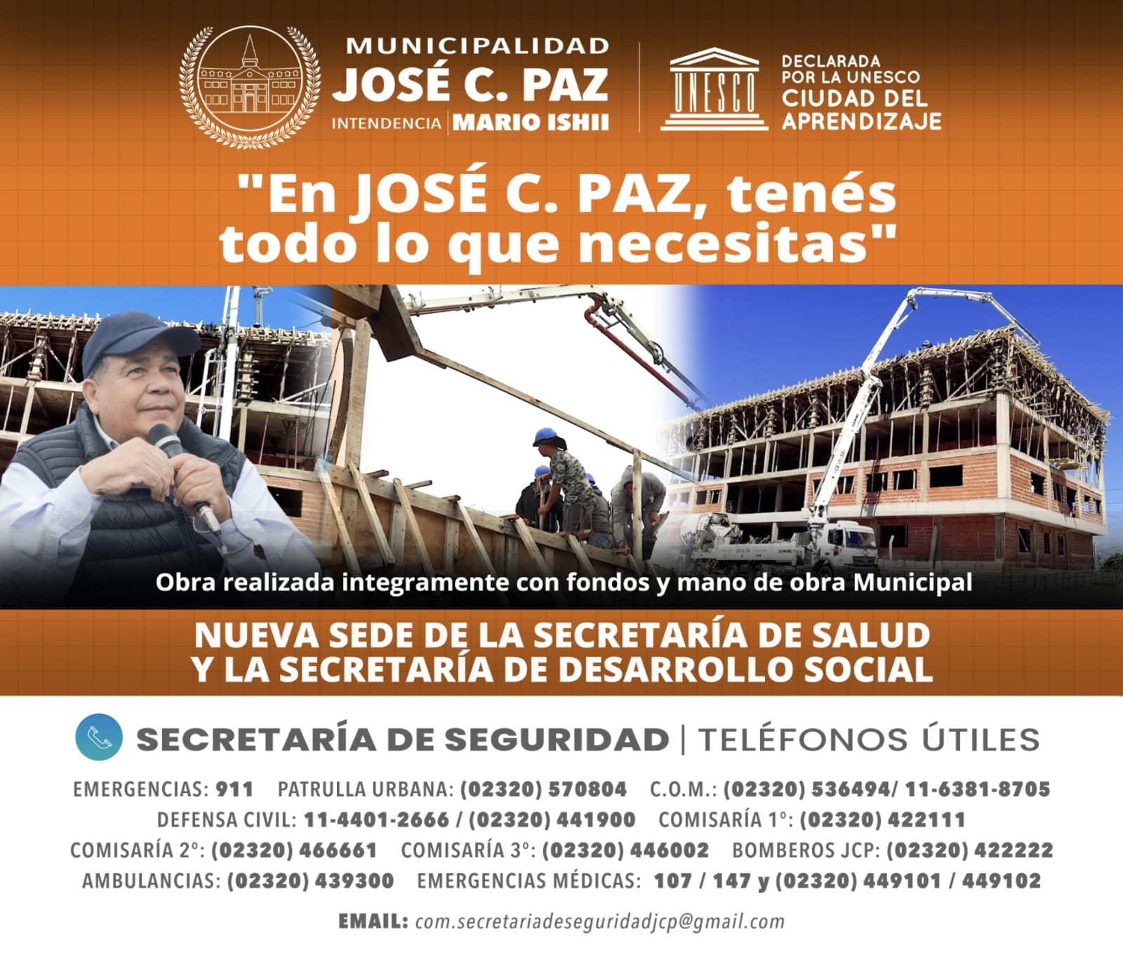 MUNICIPIO DE JOS� C PAZ 