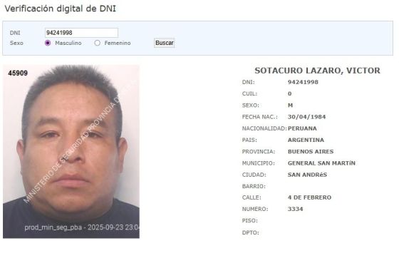 Triple crimen: detienen en Bolivia a Lázaro Sotacuro, el chofer de la camioneta que se llevó a las chicas 